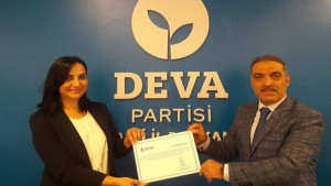 DEVA Partisi Derince'ye Zeynep Sudan atandı