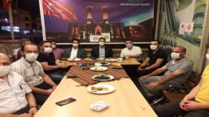 Erzurumlular Derneğinin Misafirleri AK Partililer oldu