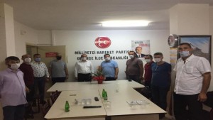 Erzurumlulardan MHP Derince’ye ziyaret