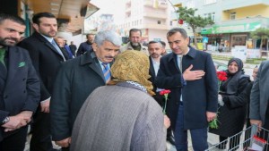 Hülagü ve Şirin'den esnaf ziyaretleri