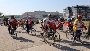 İzmit’te pedallar 19 Mayıs için çevrildi