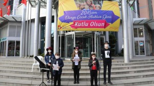 İzmitli çocuklar haklarını, İzmit Belediyesiyle duyurdu