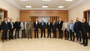 Kocaeli Müteahhitler Birliği’nden KOTO’ya tam kadro ziyaret