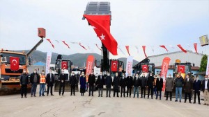 Körfez’e 5 yeni iş makinesi