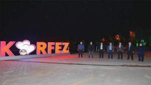 ‘Körfez’ yazısı ilçeye renk kattı