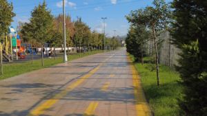 Köseköy-Sarımeşe yürüyüş ve bisiklet yolu vatandaşları memnun etti