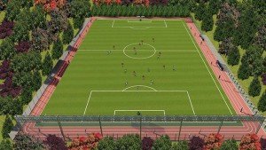 Kullar’a FIFA standartlarında futbol sahası