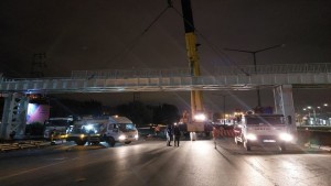 Kuruçeşme tramvay hattında gece mesaisi