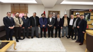 Niğdelilerden Başkan Gökçe'ye ziyaret