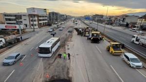 Stadyum yolunda İstanbul istikameti trafiğe açıldı