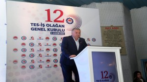 “TES-İŞ Genel Başkanlığına İrfan Kabaloğlu seçildi