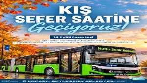 Toplu ulaşımda kış tarifesine geçiliyor