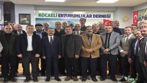 Vali Aktaş Erzurumlular Derneği'nin programına katıldı