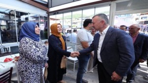 Yarımcalılar’dan Başkan Büyükakın’a sıcak karşılama