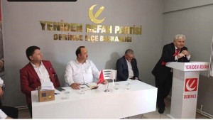 YENİDEN REFAH PARTİSİ DERİNCE'DE ÇOŞKULU İSTİŞARE