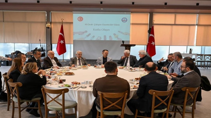 Vali İlhami Aktaş, 10 Ocak Çalışan Gazeteciler Gününü unutmadı