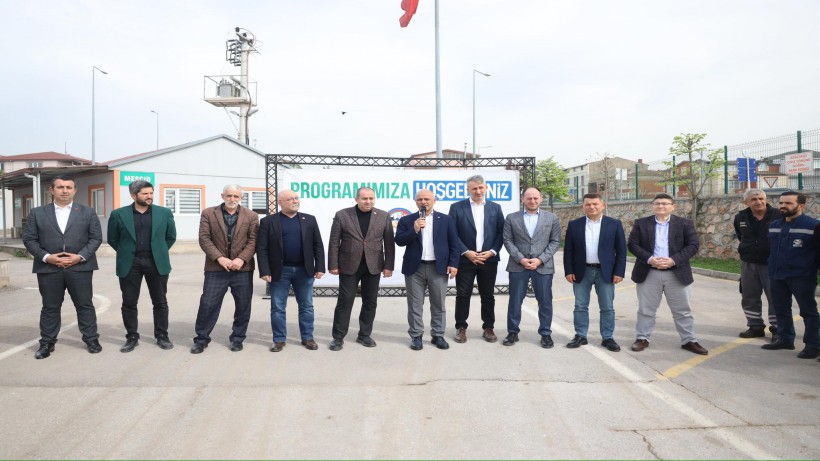 Başkan Söğüt, belediye personeliyle bayramlaştı