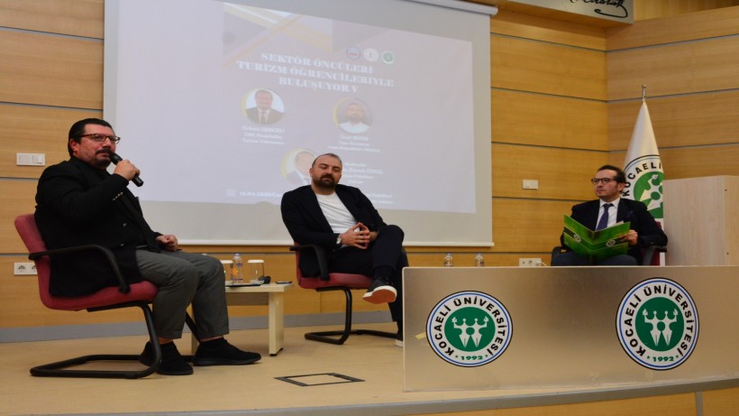 KOÜ’de Sektörün Öncüleri Geleceğin Turizmcileriyle Buluştu